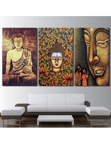 Triptyque Bouddha Venez acheter