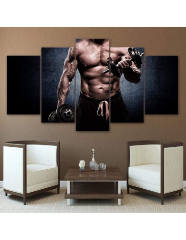 Tableau Homme musclé commande en ligne