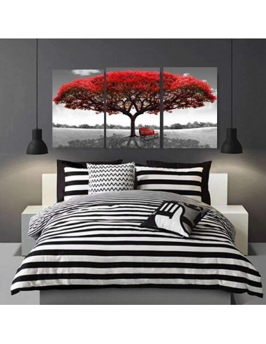 Tableau Triptyque Arbre de vie Pour