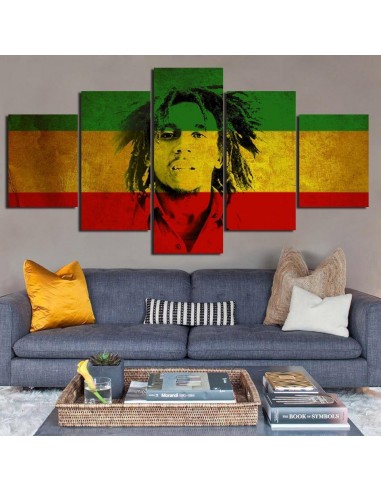 Tableau Roi du reggae la livraison gratuite