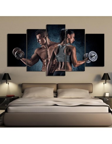 Tableau Fitness et musculation ouvre sa boutique