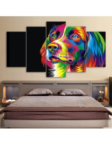 Tableau Chien pop art meilleur choix