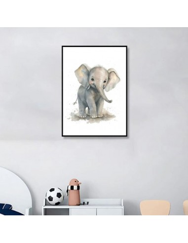 Tableau éléphant chambre d'enfant sélection de produits