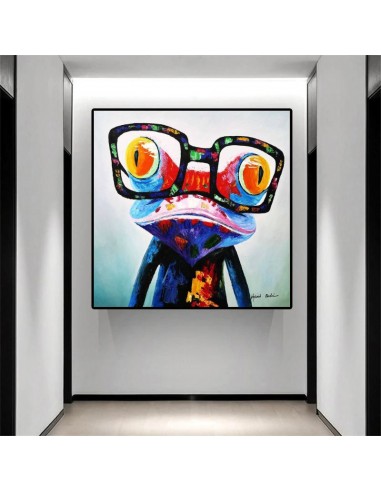 tableau grenouille pop art Venez acheter