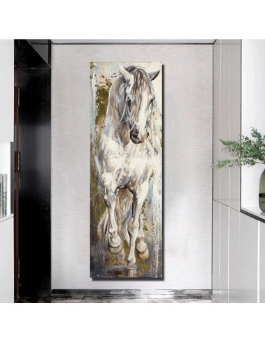 Peinture cheval moderne pas chere