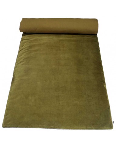 Housse d'édredon en velours New Delhi 85x200 cm - Olive - Haomy acheter