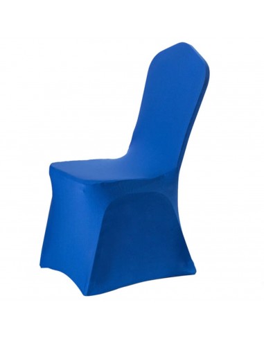 Housse de Chaise Mariage Bleu Véritable concentré