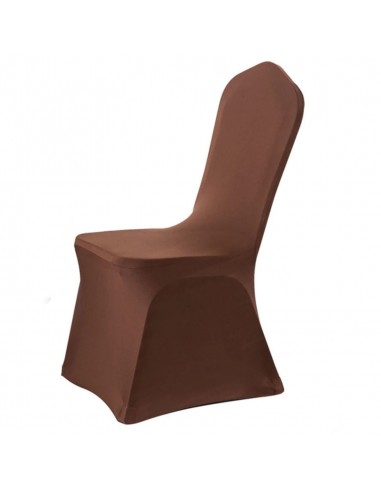 Housse de Chaise Mariage Marron Le MVP de beaucoup