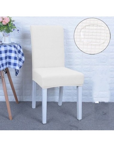 Housse de Chaise Imperméable Blanc la livraison gratuite