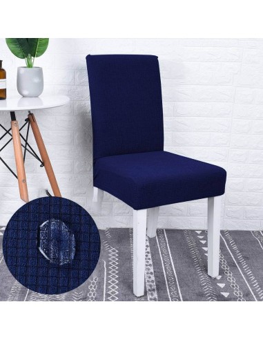 Housse de Chaise Imperméable Bleu Marine vous aussi creer 