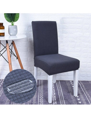 Housse de Chaise Imperméable Gris Foncé de votre