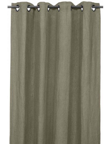 Porticcio washed linen curtain 140x280 cm - 13 colors - Haomy 50% de réduction en Octobre 2024