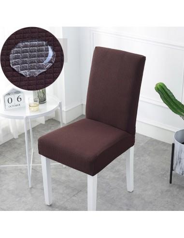 Housse de Chaise Imperméable Marron Foncé 50-70% off 