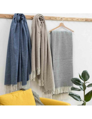 Carina wool and cashmere blanket - 4 colors - Vivaraise Par le système avancé 