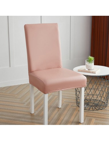 Housse de Chaise Imperméable Simili Cuir Rose Les êtres humains sont 